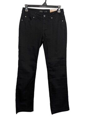 prAna Womens Size 0 Jada Jean Solid Black Gorpcore Work Workwear Casual